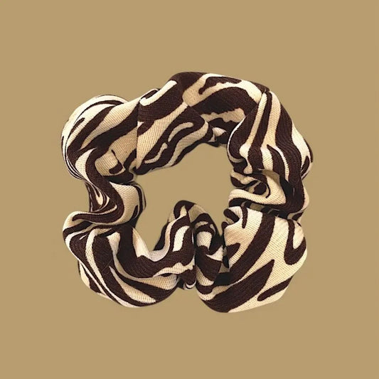 Chouchou zèbre - Marron foncé