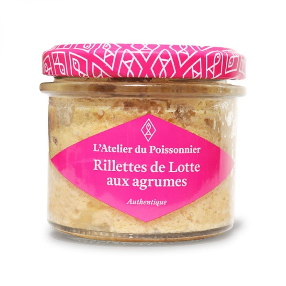 Rillettes de lotte aux agrumes