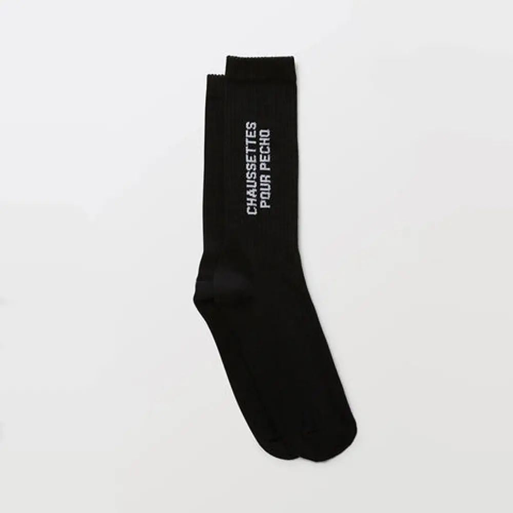 Chaussettes 40/46 - Noir - Chaussettes pour pécho