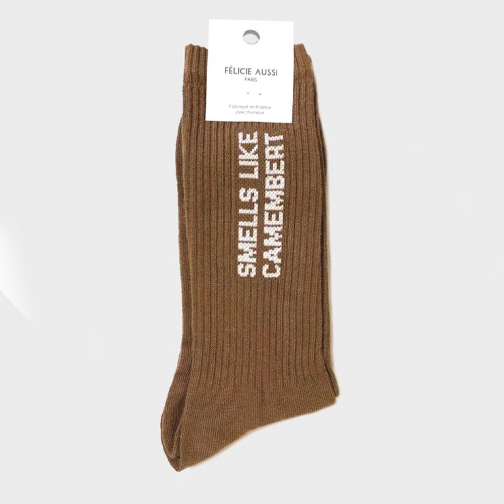 Chaussettes 40/46 - Marron - Smells like camembert