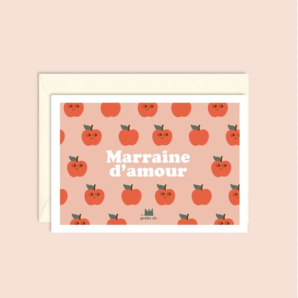 Carte - Marraine d'amour