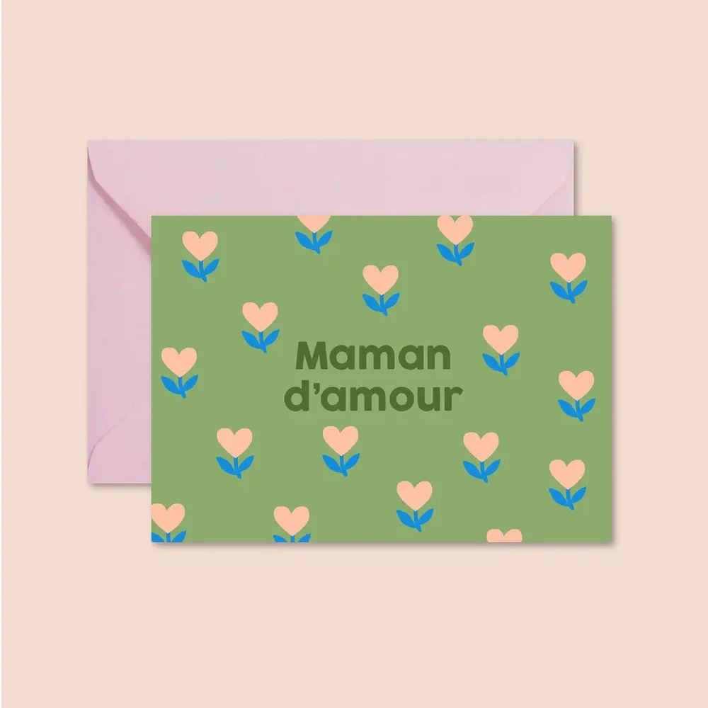 Carte - Maman d'amour
