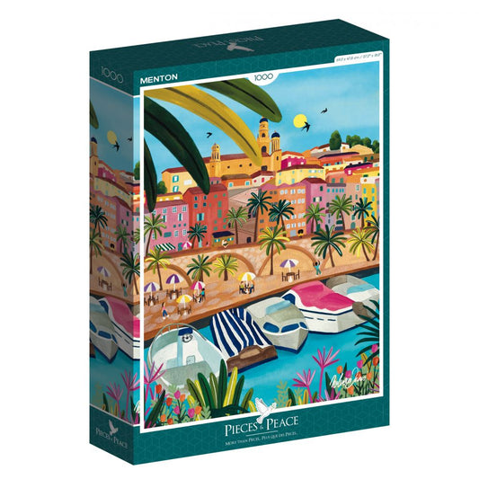 Puzzle 1000 pièces - Menton
