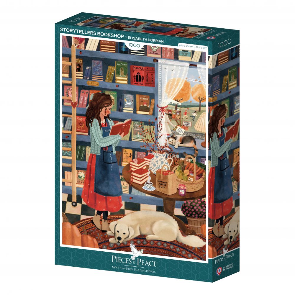 Puzzle 1000 pièces - Librairie