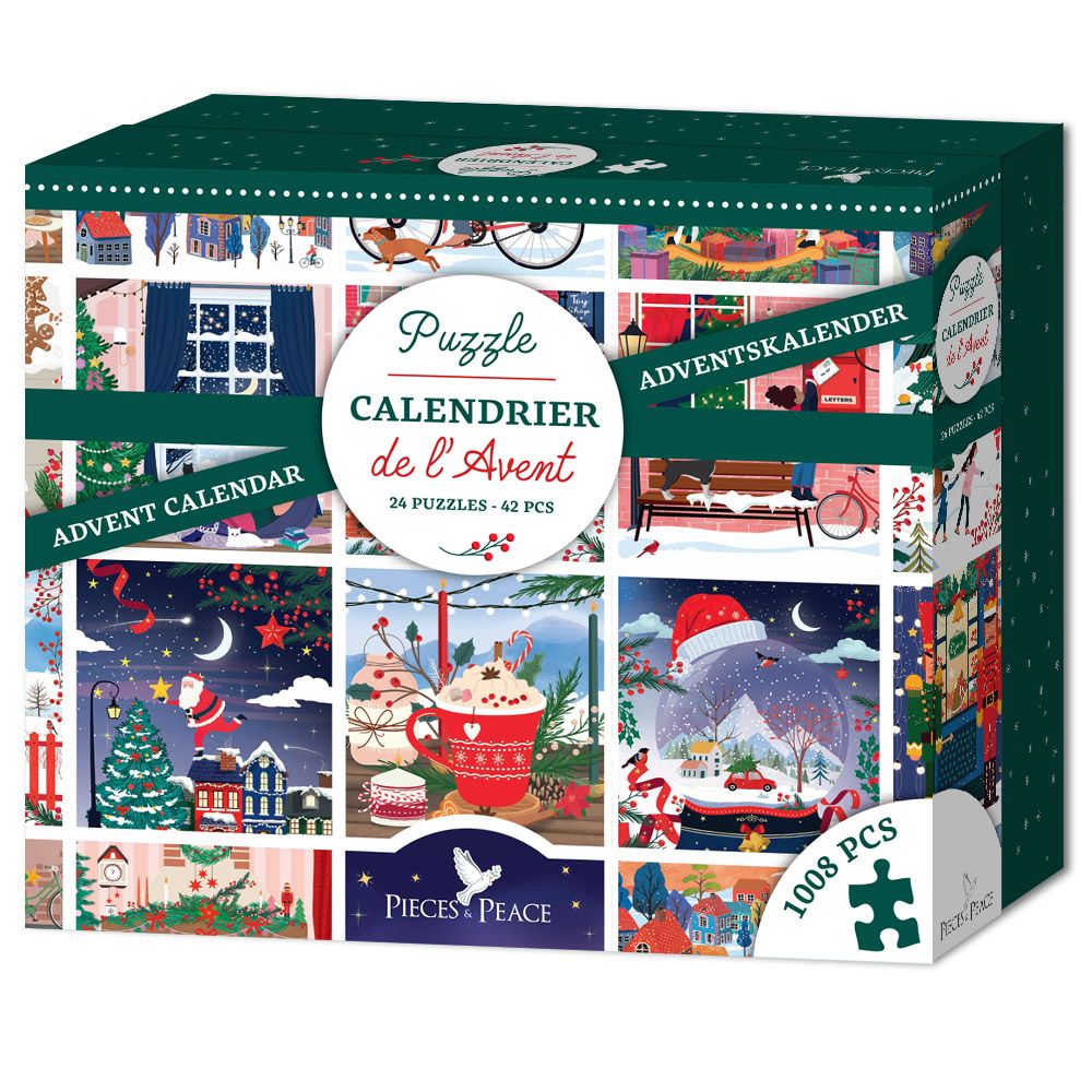 Calendrier de l'Avent - Puzzles Pieces&Peace