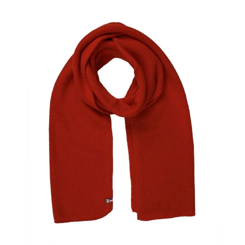 Echarpe mixte 100% laine Perinne - Rouge canyon