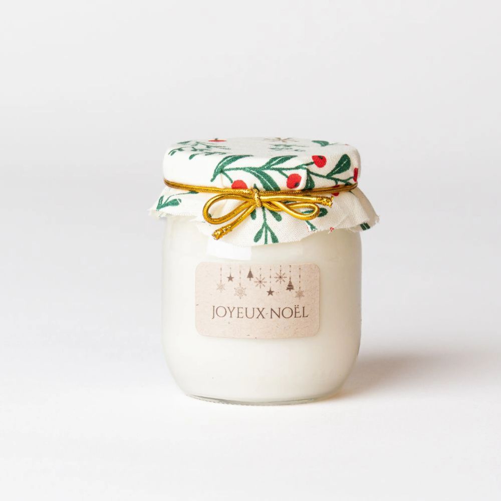 Bougie végétale parfumée - Joyeux Noël