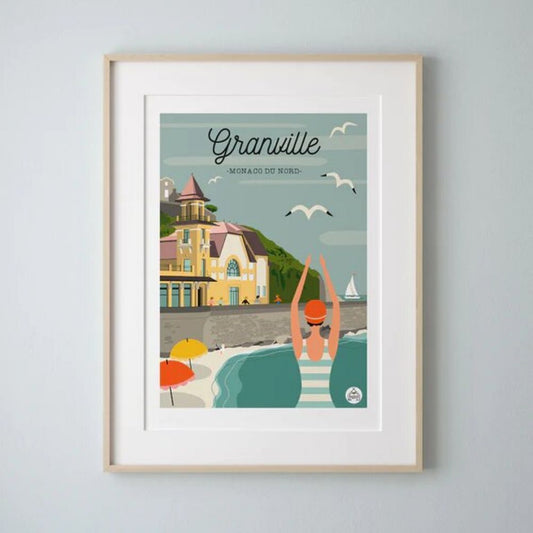 Carte postale - Granville