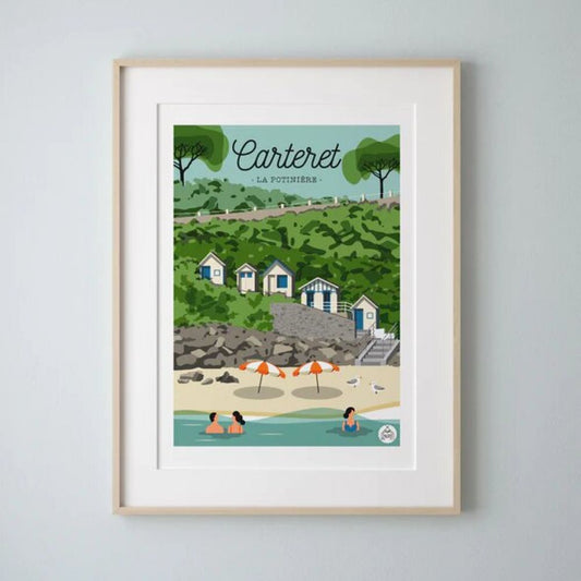 Carte postale - Carteret