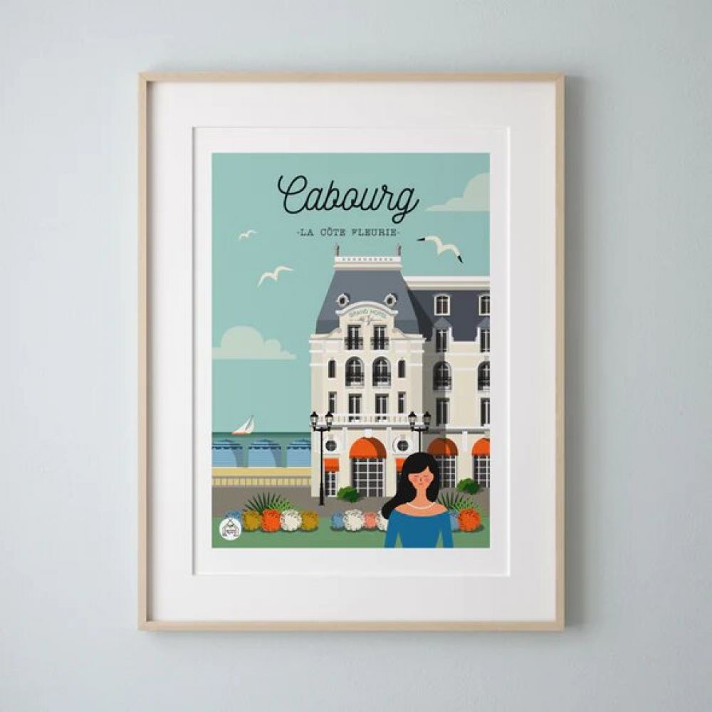 Carte postale - Cabourg La Côte Fleurie