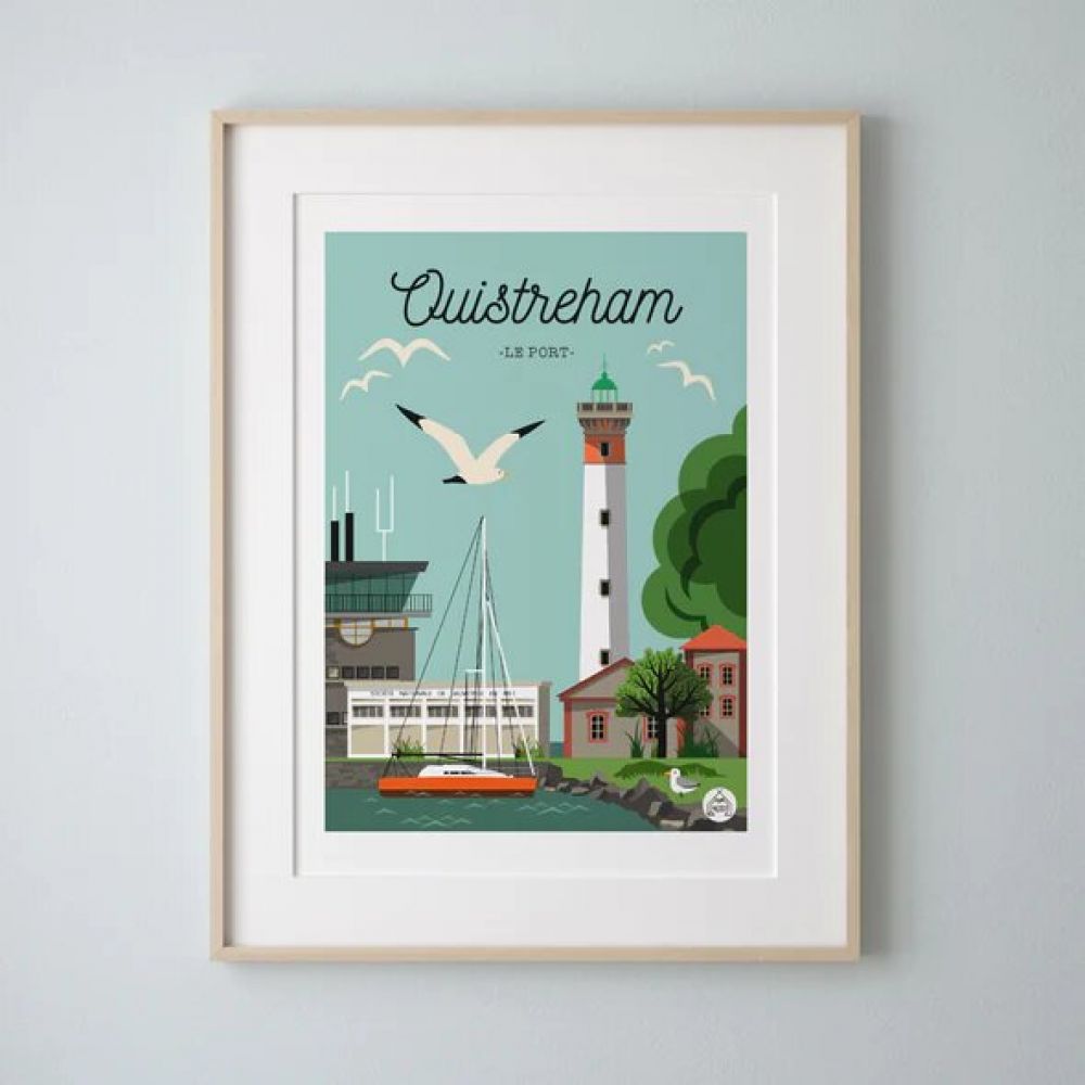 Carte postale Ouistreham Le Port