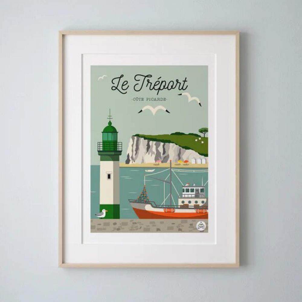 Carte postale - Le Tréport