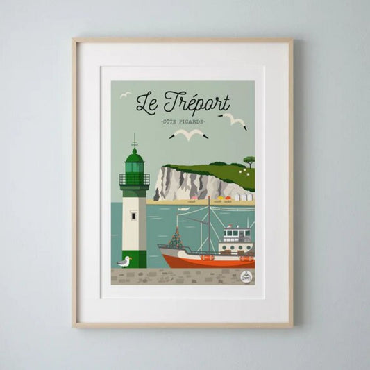 Carte postale - Le Tréport