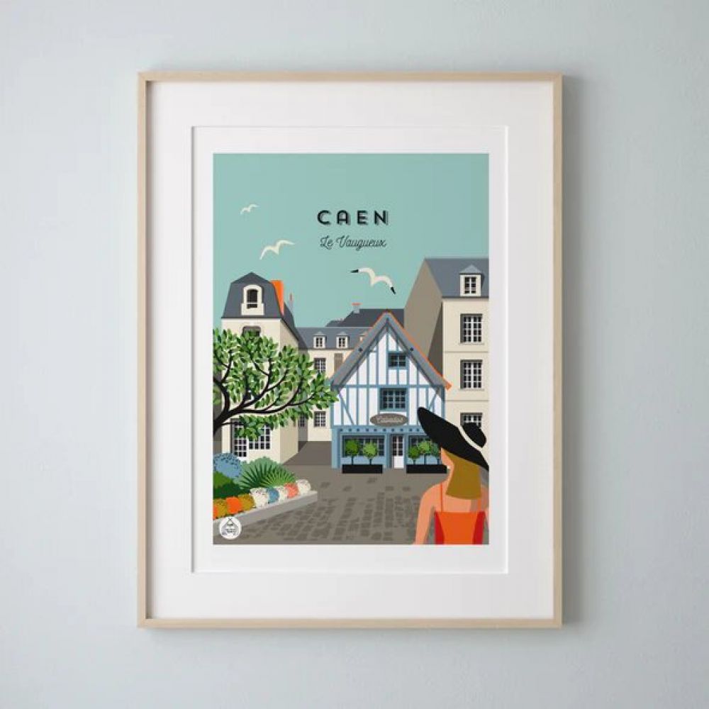 Carte postale - Caen Le Vaugueux