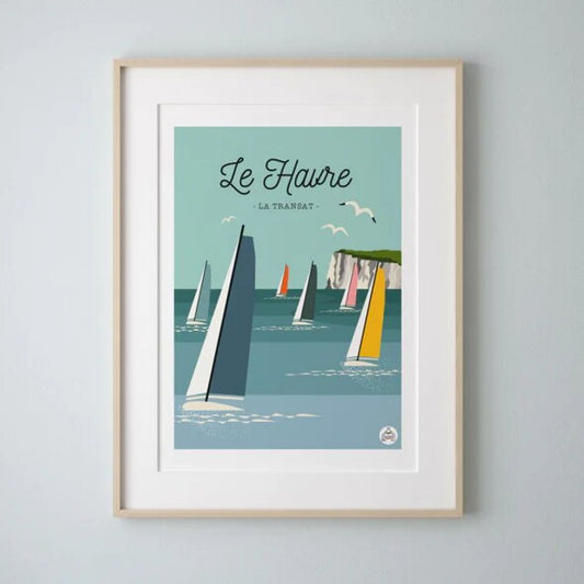 Carte postale - Le Havre Course au Large