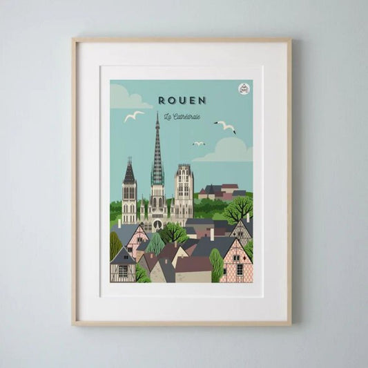 Carte postale Rouen